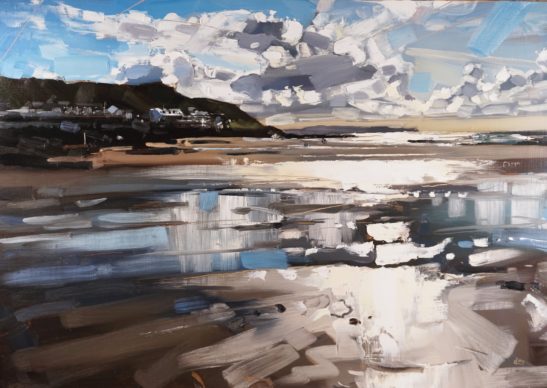 10 Westward Ho 100 x 70 cm oil on board