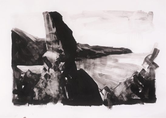 15 Lundy Island 59 x 42 cm 59 x 42 cm Bideford Black on paper