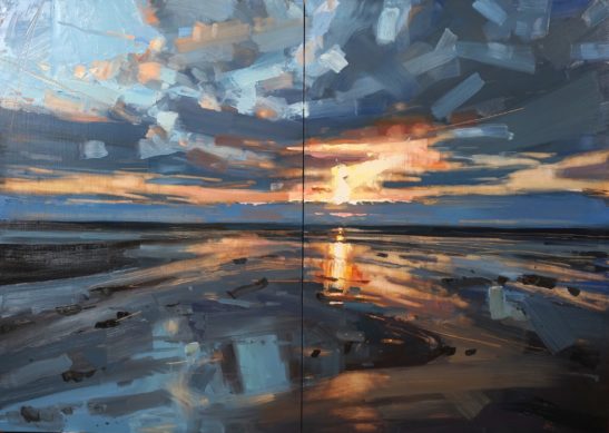 6 Westward Ho 100 x 140 cm oil onn board