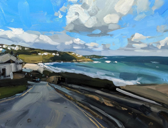 Carbis Bay 46 x 61 cm oil on board