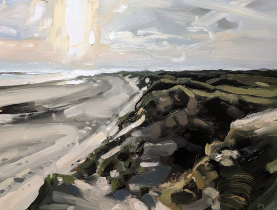 Crow Point 46 x 61 cm oil on board