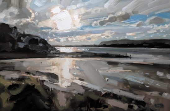 Fremington Quay 61 x 92 cm oil on board