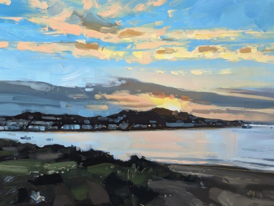 Instow 46 x 61 cm oil on board