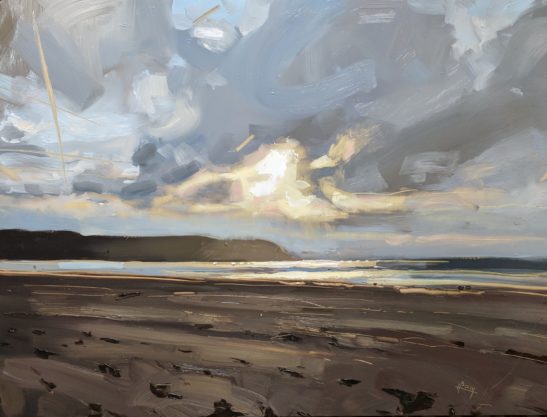 Woolacombe 46x 61 cm oil on board