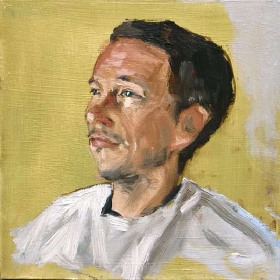 03 guy 20 x 20cm oil on board