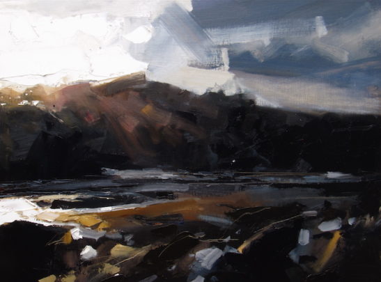 34 combe martin 80 x 60 cm oil on board