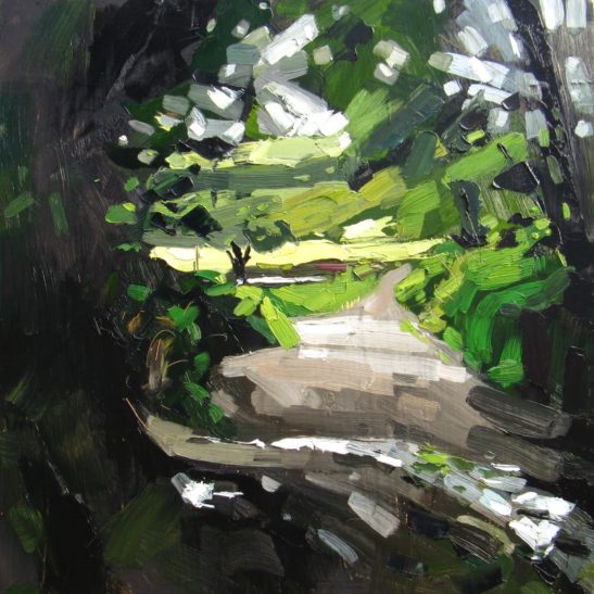 4 Mannings Pit 50 x 50 cm oil on board