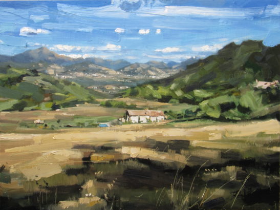 La Quercia 80 x 60 cm oil on board scaled