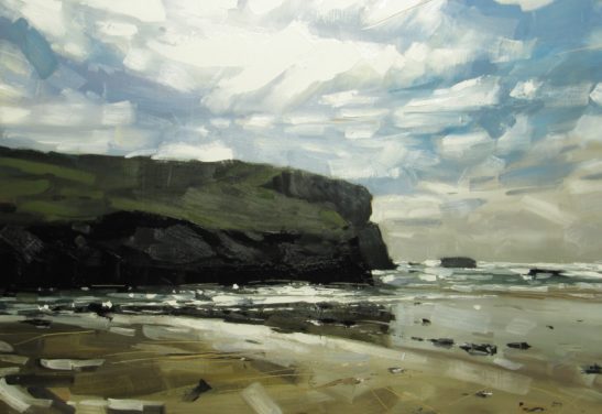 Mawgan Porth 100 x 70 cm oil on board scaled