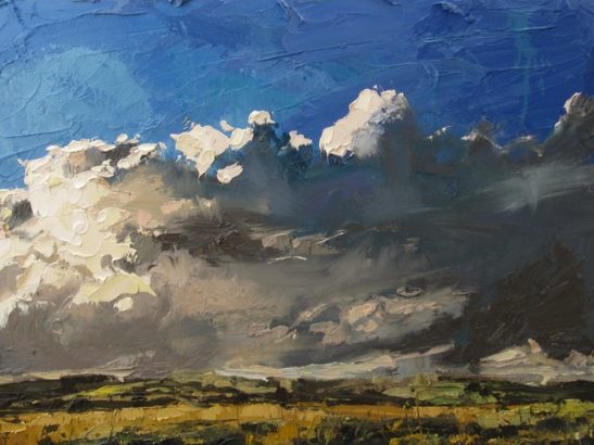 after a storm above manifold valley oil on board