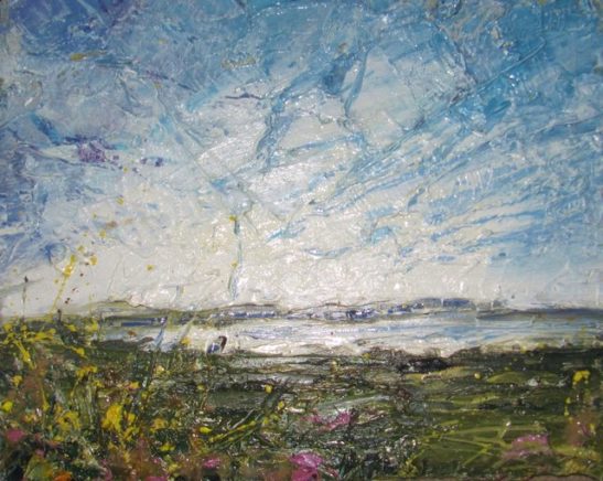 barnstaple bay oil on board