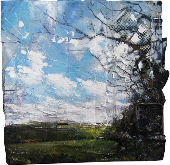 bickham moor from meadown 100x100 cm