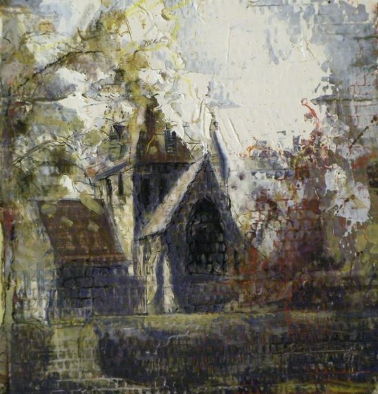 christ church west wimbledon 25.5 x 26cm