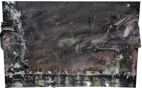 light pollution 85 x 52cm