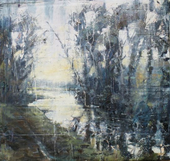 rainy evening bowers mill 103 x 103 cm