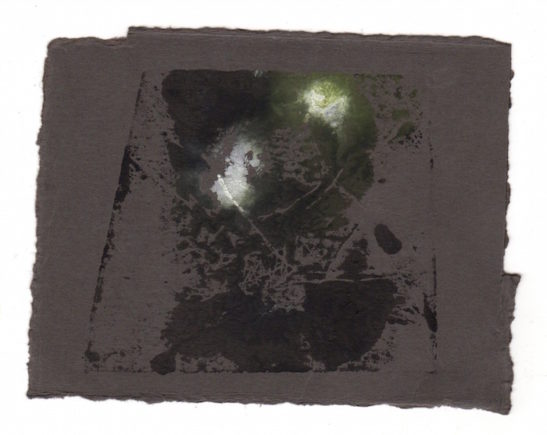 slate monotype on paper xiii 10 x 8.5 cm