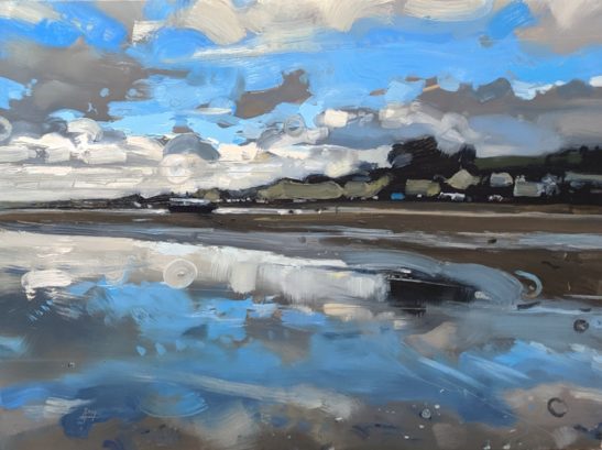 Instow 46 x 61 cm oil on board