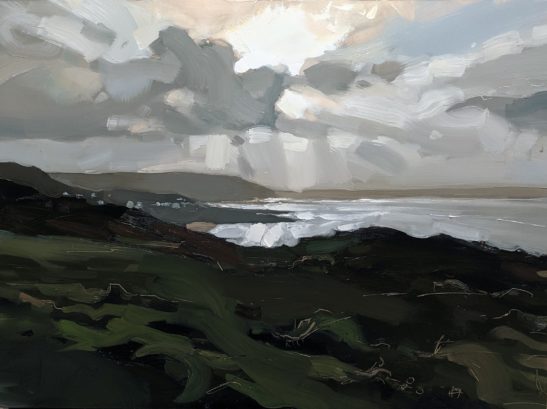 Morte Point 46 x 61 cm oil on board