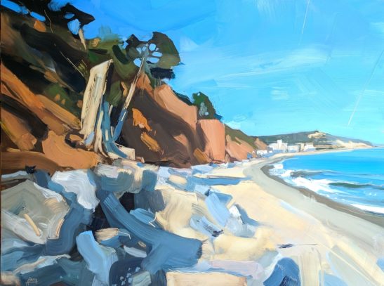 Seaton 46 x 61 cm oil on board