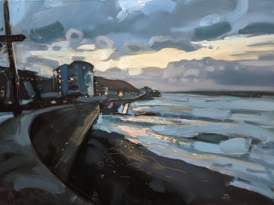 Westward Ho 46 x 61 cm oil on board