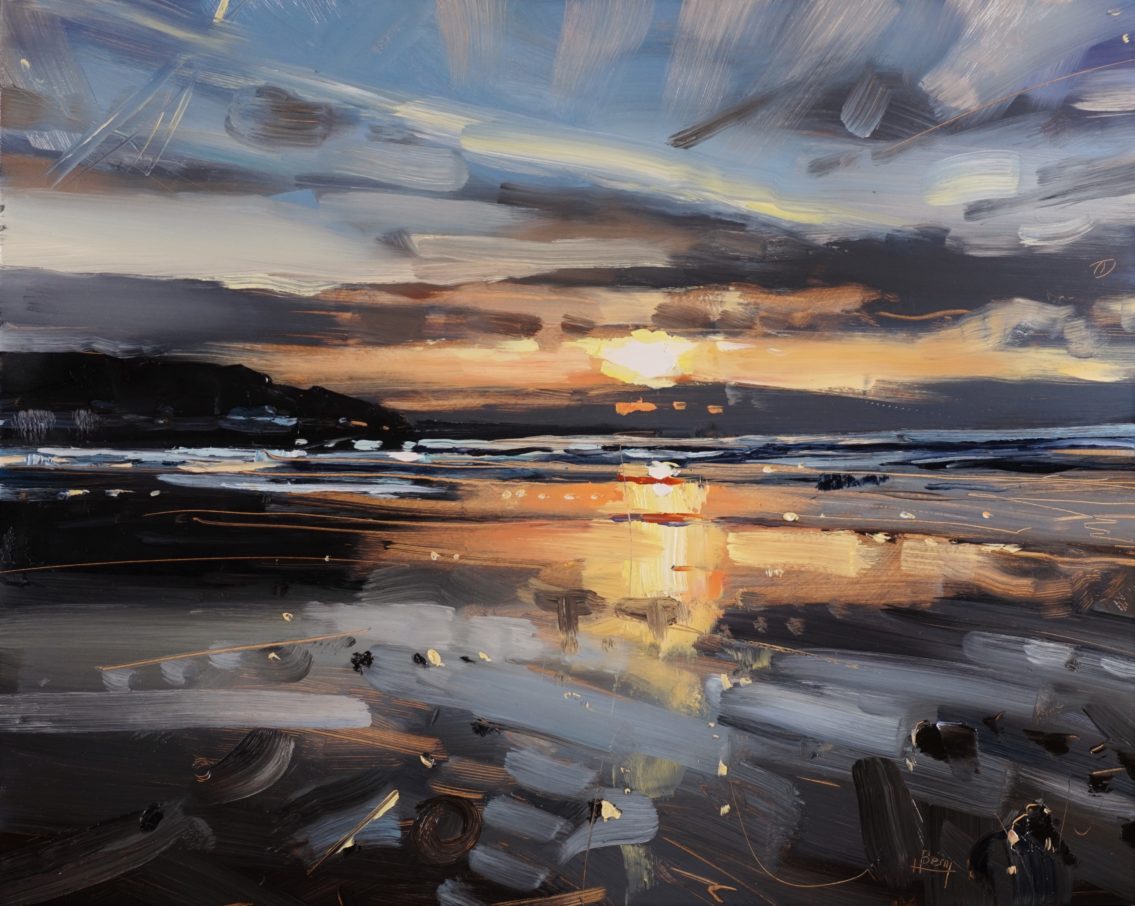 Westward Ho 41 x 51 cm oil on board