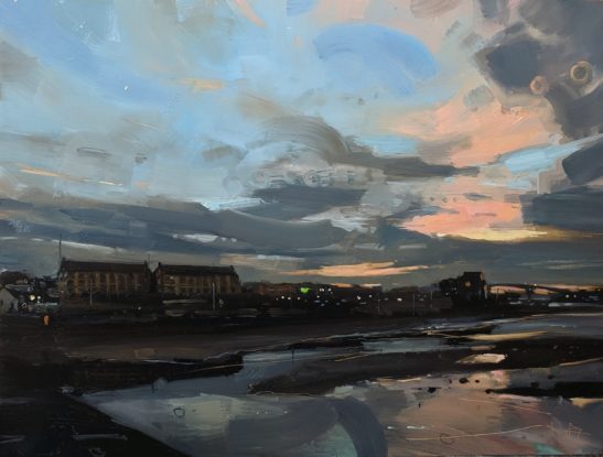 Barnstaple 46 x 61cm oil on board