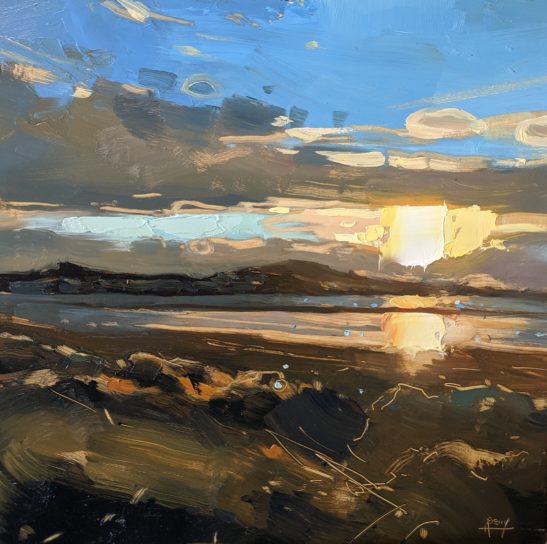 Instow 20 x 20cm oil on board