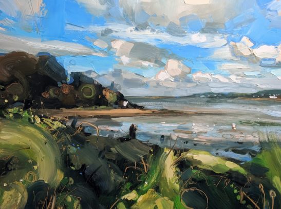 Fremington Quay 46 x 61 cm oil on board