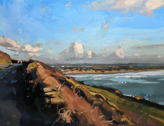 Saunton 46 x 61 cm oil on board