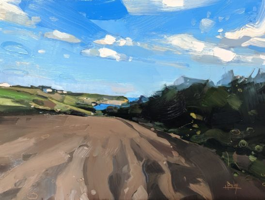 Roseland Peninsular 22 x 30 cm oil on board