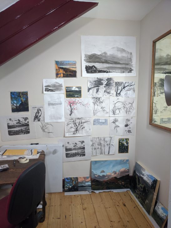 The studio at Mawddach Crescent