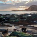 Jacobs Ladder 60 x 90 cm oil on board