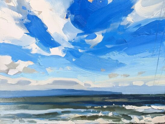 Baggy Point (22 x 30 cm) oil on board