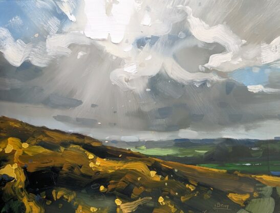 Codden Hill (22 x 30) oil on board