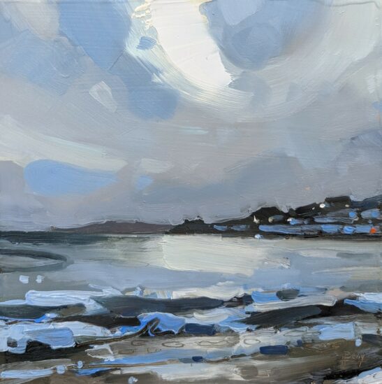 St. Mawes (20 x 20 cm) oil on board