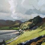 Watendlath Tarn (27.50 x 20 cm) oil on paper