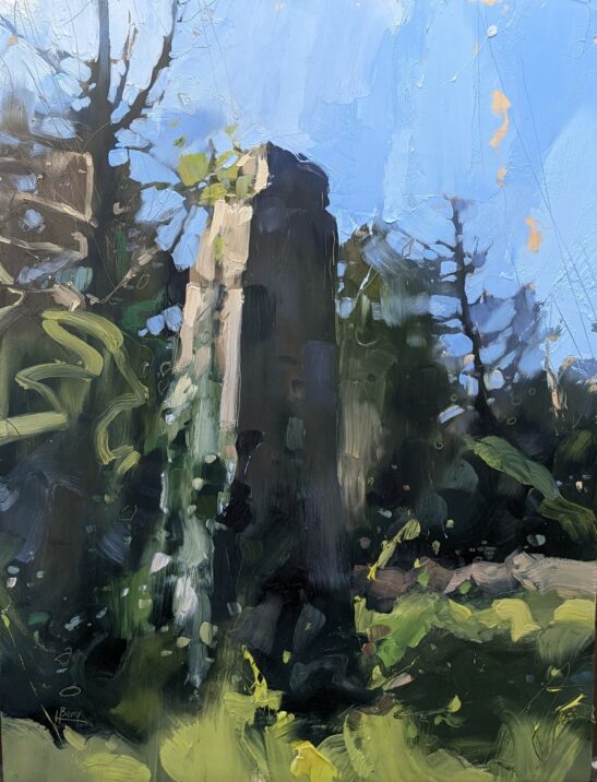 The Garrison (46 x 61 cm ) oil on board
