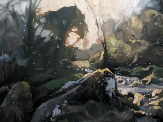 Belstone (46 x 61 cm) oil on board