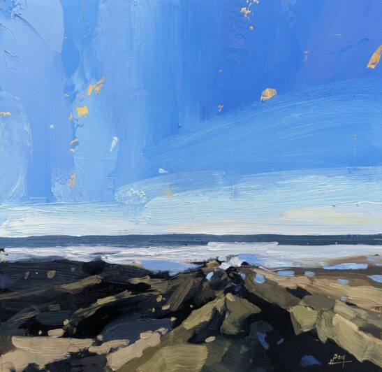 Down End, Croyde ( 20x 20cm) oil on board