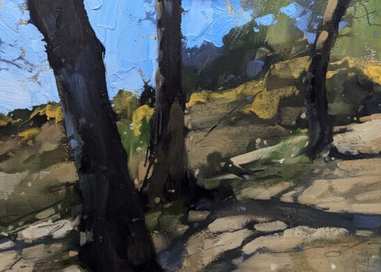 Arne (21 x 29.5 cm) oil on paper