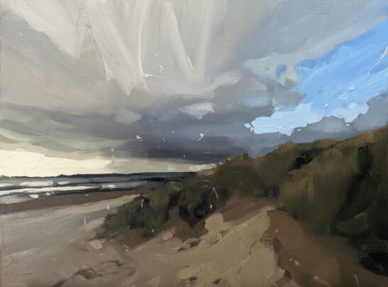 Instow (46 x 61 cm) oil on board