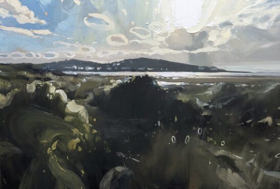 Instow (70 x 100 cm) oil on board