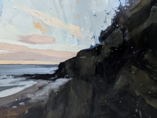 Peter's Splosh (30 x 40 cm) oil on board