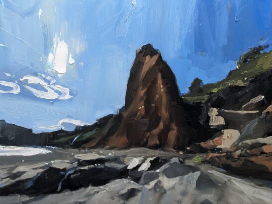 Seaton (46 x 61 cm) oil on board