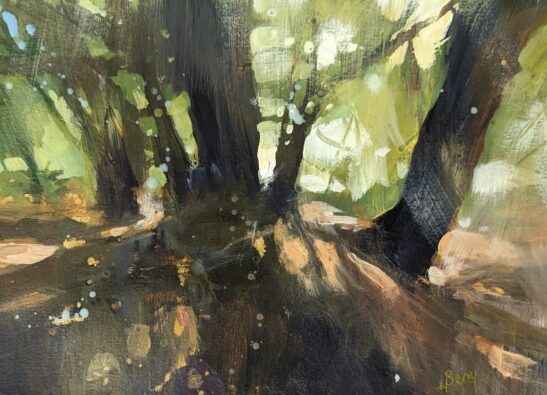 Hembury (20 x 30 cm) acrylics