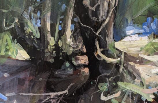Knowstone (20 x 30 cm) acrylics