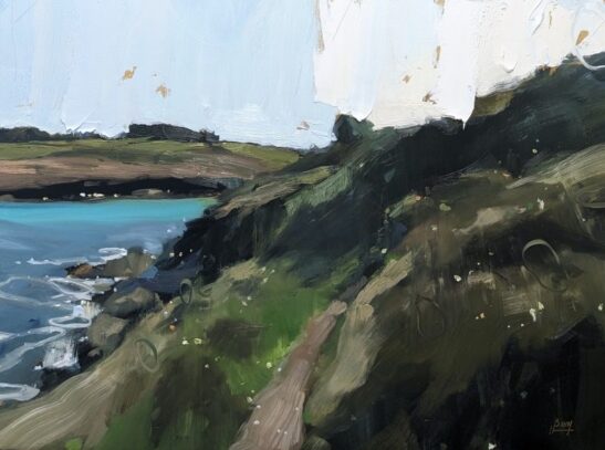 Watermill Cove (46 x 61 cm) oil on board